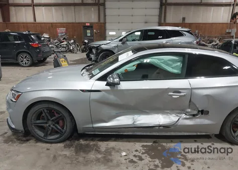 2018 Audi S5 3.0T Premium Plus z USA, uszkodzony, nr VIN WAUP4AF51JA057408